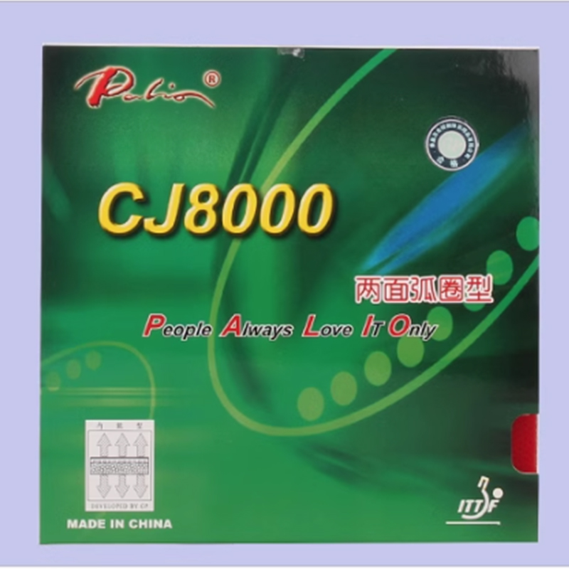 Table Tennis Germany - Borracha Palio CJ8000 para tênis de