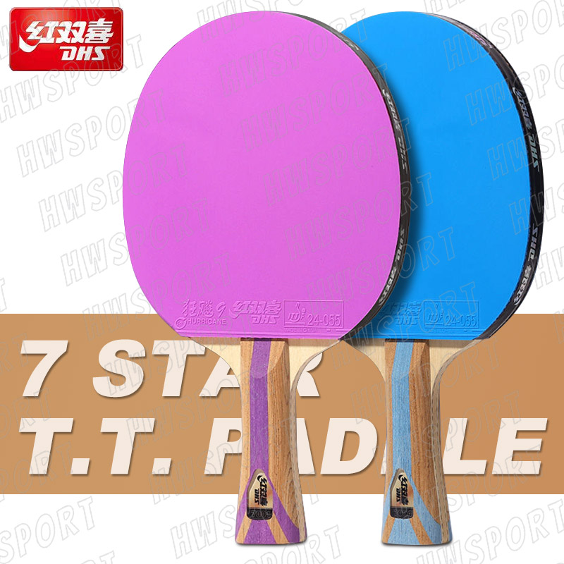 Table Tennis Padel - DHS-Raquete de tênis de mesa, 7