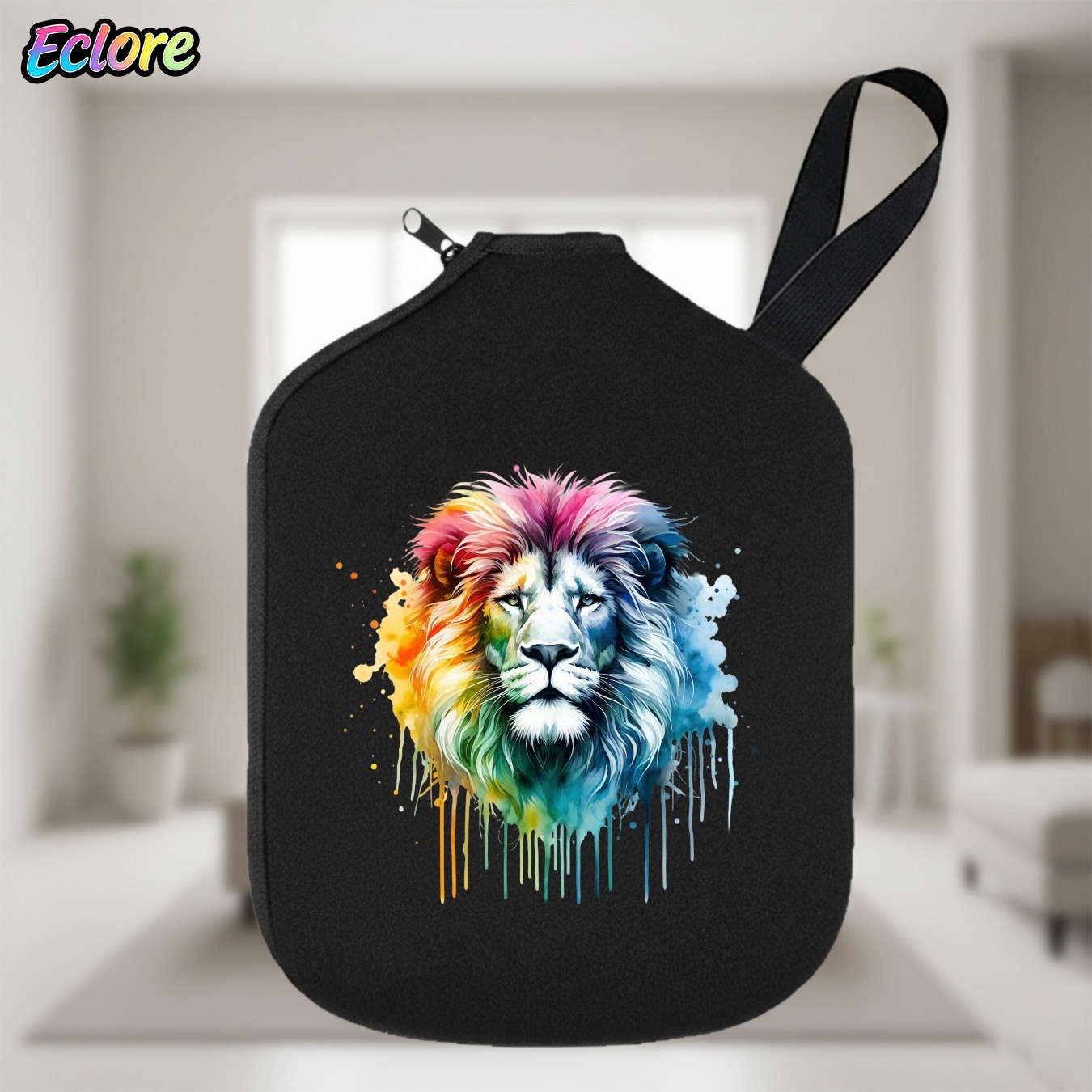 Table Tennis Paddle - Bolsa colorida para raquete de pickleball