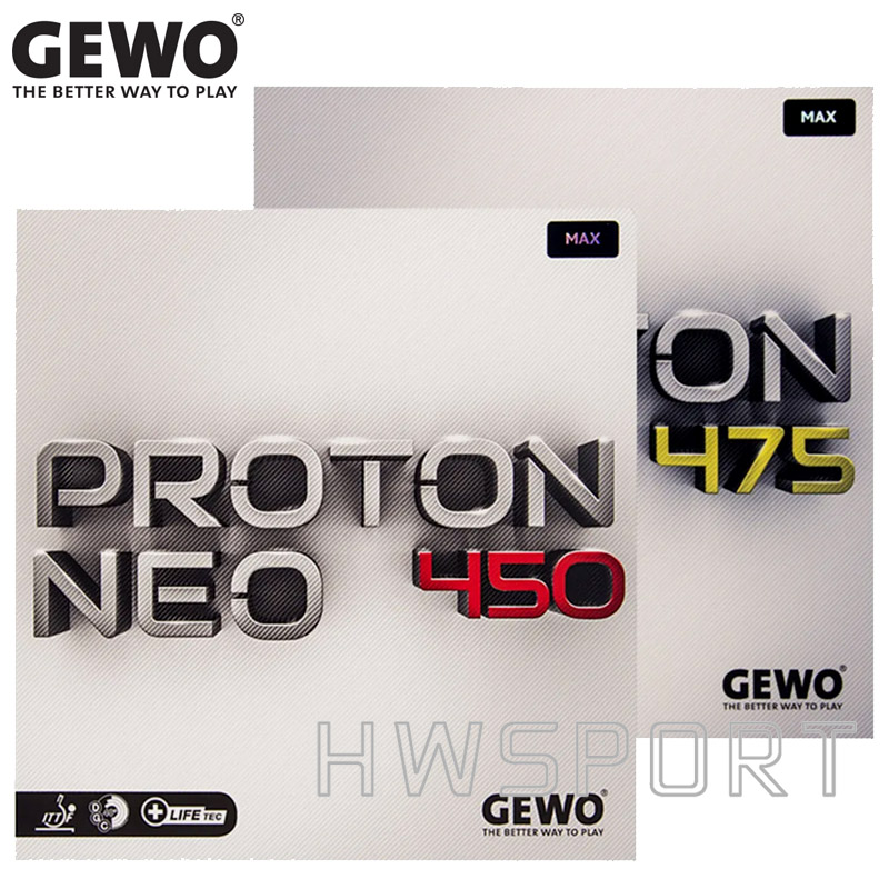 Table Tennis Germany - GEWO-PROTON NEO Borracha De Tênis De