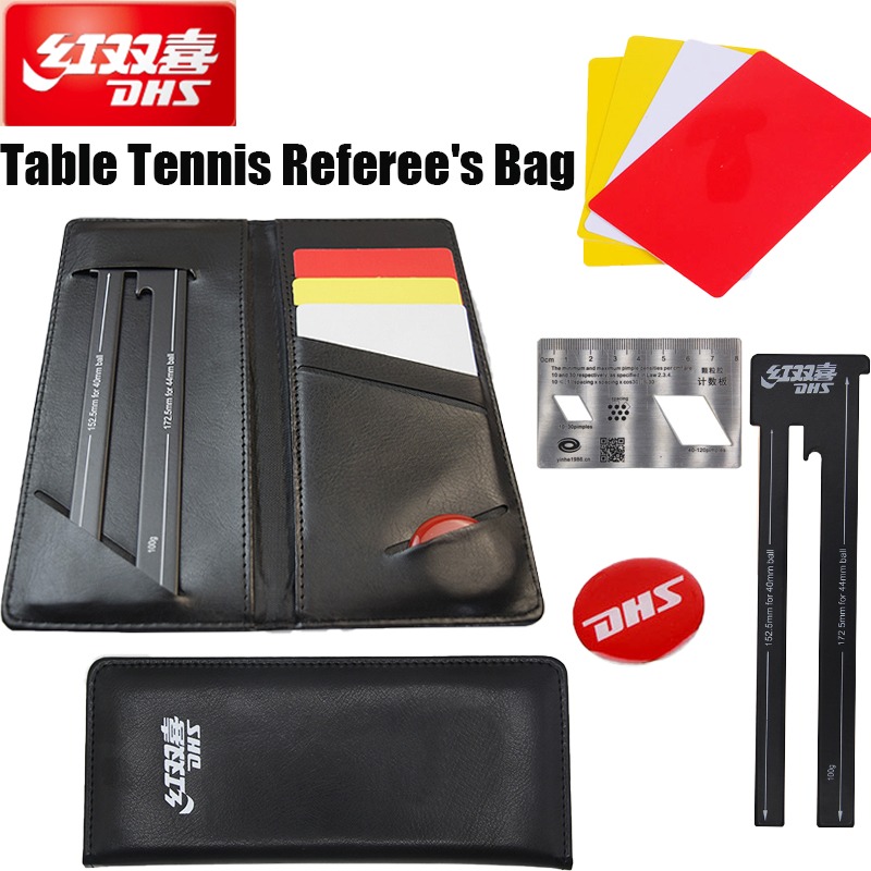 Table Tennis Yellow Card - Dhs tênis de mesa competição árbitro