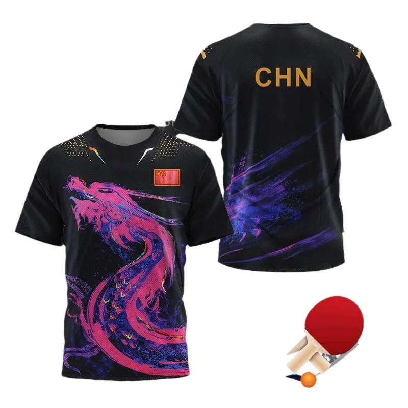 Table Tennis Shorts - Camiseta Gráfica de Tênis de Mesa
