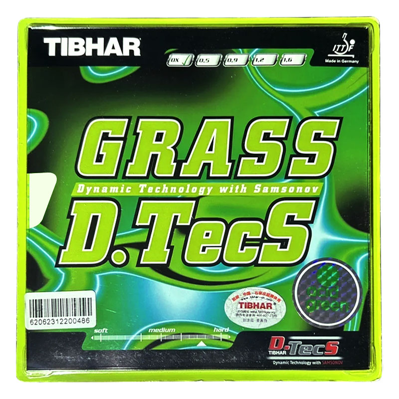 TIBHAR Grass D.TecS Borracha d - Table Tennis Germany avaliação e preço