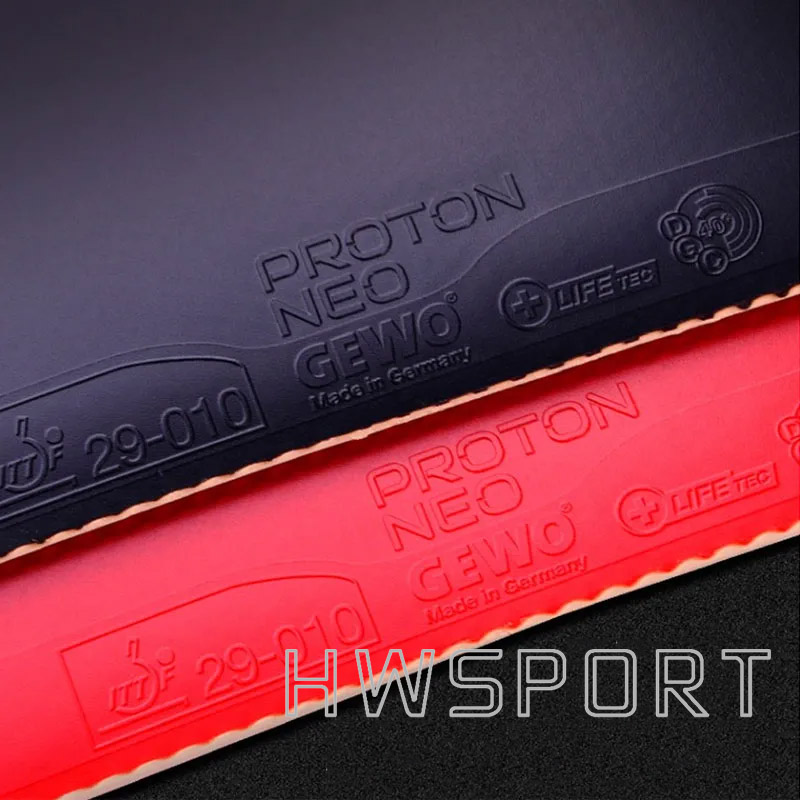 GEWO-PROTON NEO Borracha De Tê - Table Tennis Germany avaliação e preço