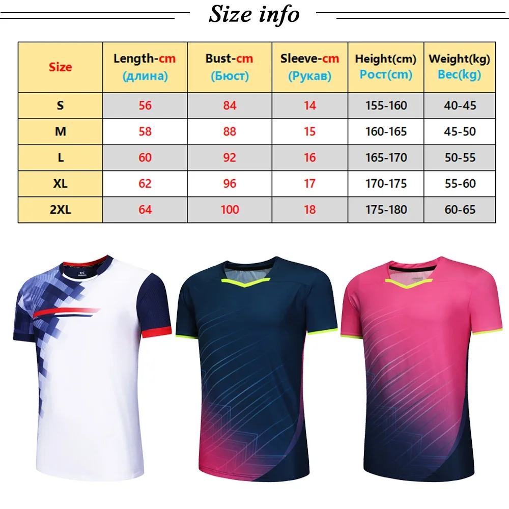 Camisa de badminton uniformes  - Table Tennis Uniform avaliação e preço