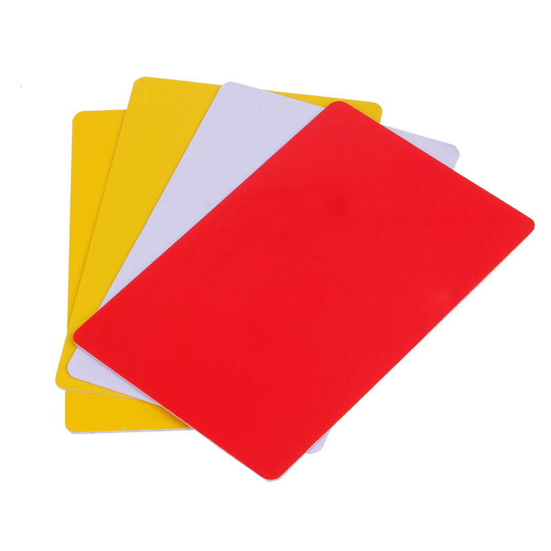 DHS Standard arbitre Card Set, - Table Tennis Yellow Card avaliação e preço