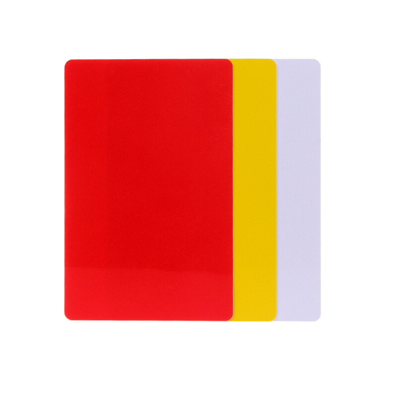 DHS Standard arbitre Card Set, - Table Tennis Yellow Card avaliação e preço