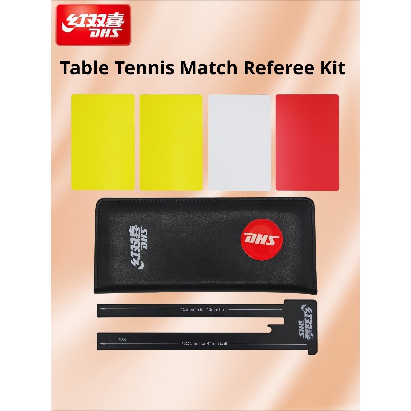 Dhs tênis de mesa competição á - Table Tennis Yellow Card avaliação e preço